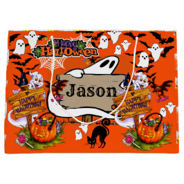 Halloween Vänliga Spöken Anpassat NAMN Barn