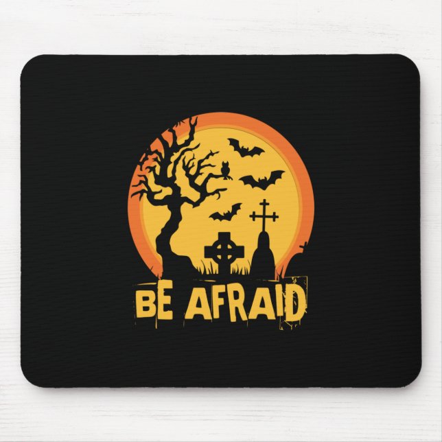 Halloween var Afraid Halloween Birthday Musmatta (Framsidan)
