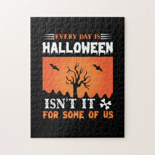 Halloween-vardagen är en Halloween Pussel