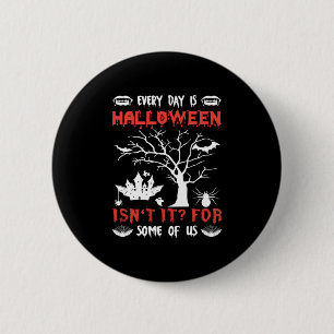 Halloween-vardagen är Halloween-födelsedagen Knapp