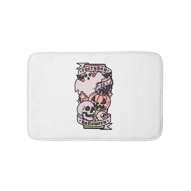 Halloween-vardagsdag Badrumsmatta (Framsidan)
