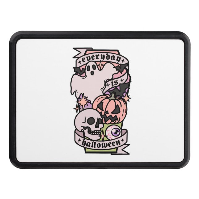 Halloween-vardagsdag Dragkroksskydd (Framsidan)