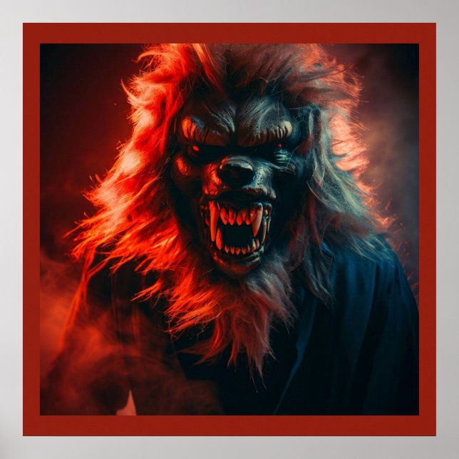 Halloween - Varulv 4 Poster (Framsidan)