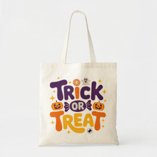 Halloween-väska Trick or Treat Tygkasse