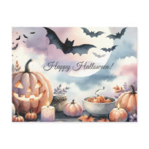 Halloween-vattenfärg