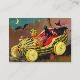 Halloween vattenmelonlagledare visitkort