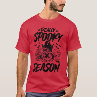 Halloween Verkligen Spooky Halloween fest T Shirt