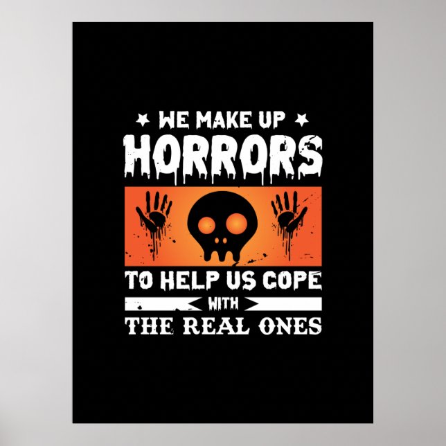 Halloween vi konfektionerar fasor poster (Framsidan)
