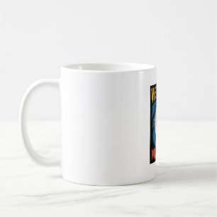 Halloween Vi Var Alla Galna Här Moon Cat Pumpkin Kaffemugg