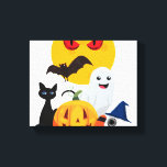 Halloween vibes canvastryck<br><div class="desc">Halloween vibes</div>