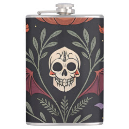 Halloween Vibes Mönster Fickplunta