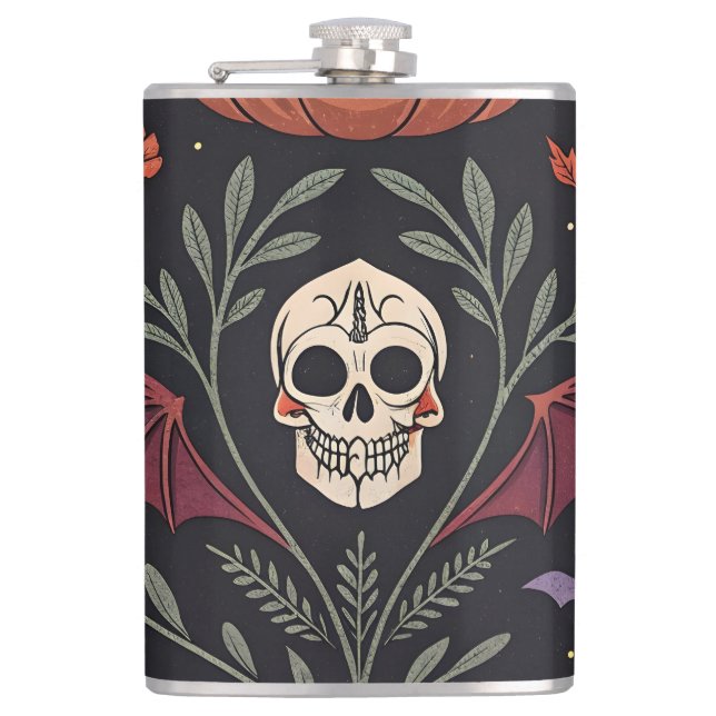 Halloween Vibes Mönster Fickplunta (Framsidan)