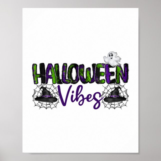 Halloween Vibes Poster (Framsidan)