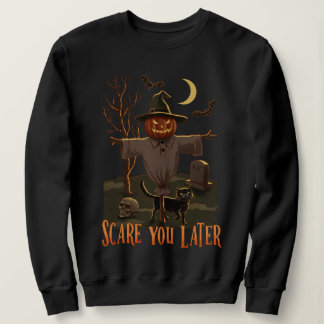 Halloween Vibes - Pumpkin Head Fågelskrämma T Shirt