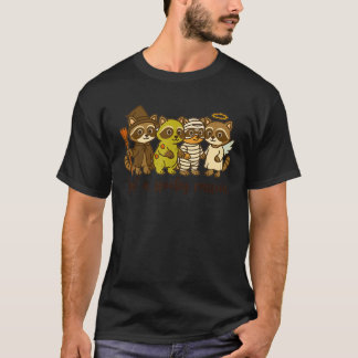 Halloween Vibes Racoon-taloky Mamma bara ett tal R T Shirt