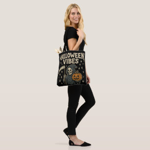 Halloween Vibes Reaper - Black Tygkasse