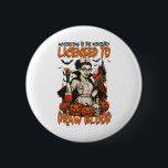 Halloween Vibes Spooky Season Nurse licensierade t Knapp<br><div class="desc">Halloween Vibes Spooky Season Nurse licensierade till att rita blod</div>
