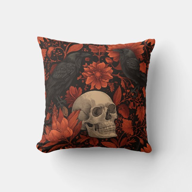 Halloween Victorian Dekorativ kudde (Framsida)