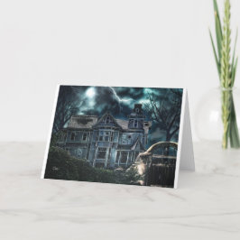 Halloween Victorian House Kort