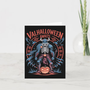 Halloween Viking Warrior - Runor and Ravens - Valh Kort
