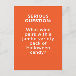Halloween: vilka par med Vin & Candy? Vykort