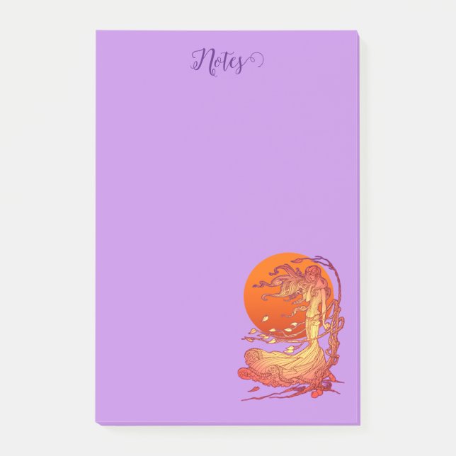 Halloween-Vind Post-it Block (Framsida)