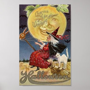 Halloween-vintage Poster
