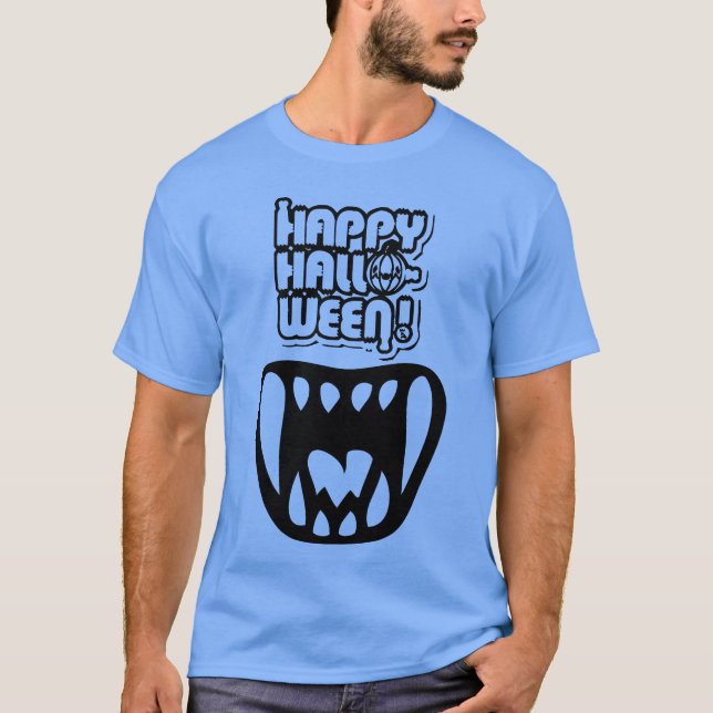 halloween-vintage t shirt (Framsida)