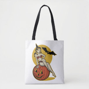 Halloween-Vintage Tygkasse