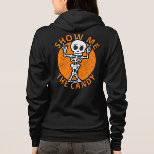 Halloween visar mig godis Skeleton T Shirt