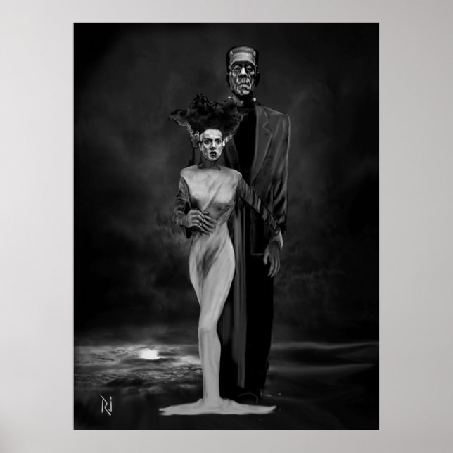 HALLOWEEN VOGUE POSTER (Framsidan)