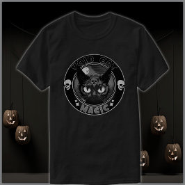 Halloween Void Cat Magic T Shirt