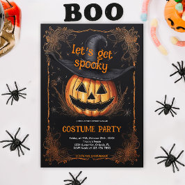 Halloween Vuxen Costume Party Business Spooky Inbjudningar