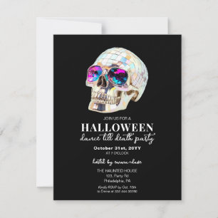 Halloween Vuxen Dancing Party Meddelande