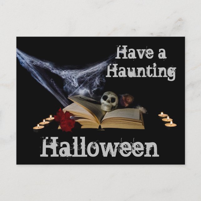 Halloween Vykort (Framsida)