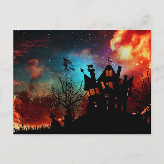 Halloween Vykort (Framsida)