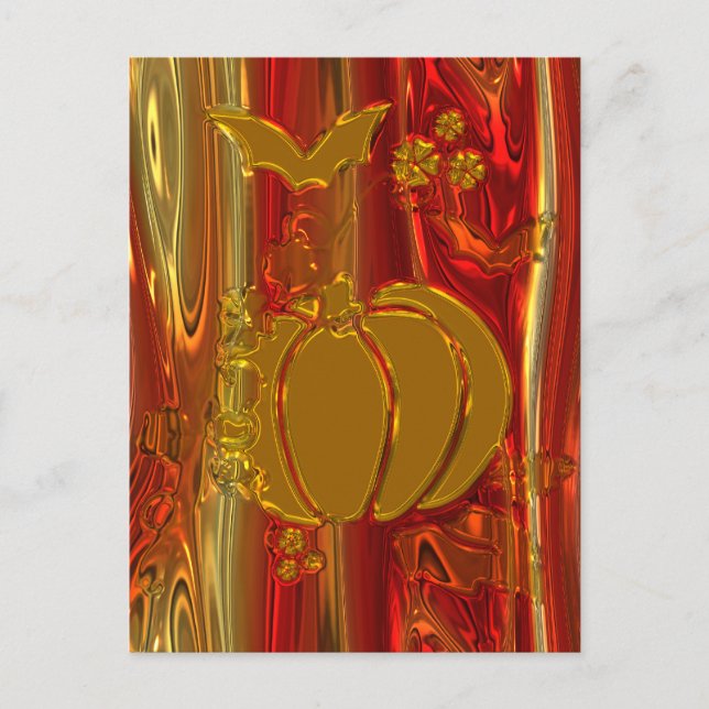 Halloween Vykort (Framsida)