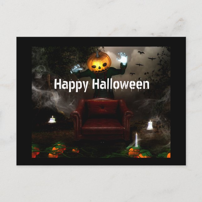 Halloween Vykort (Framsida)