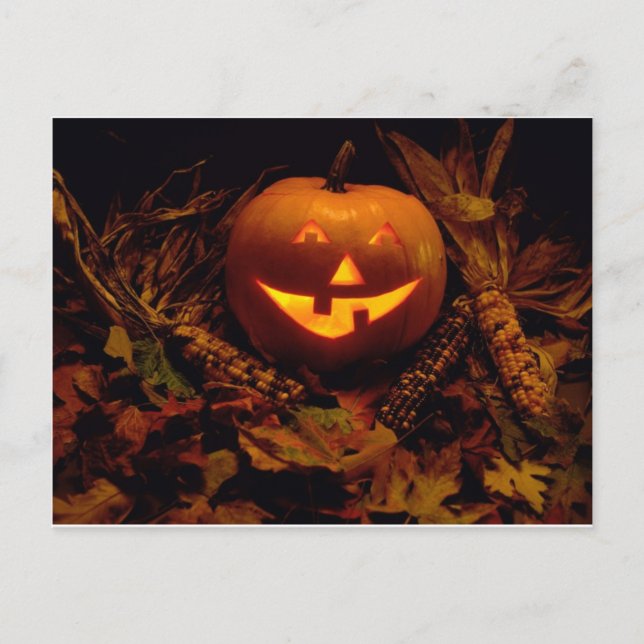 Halloween Vykort (Framsida)
