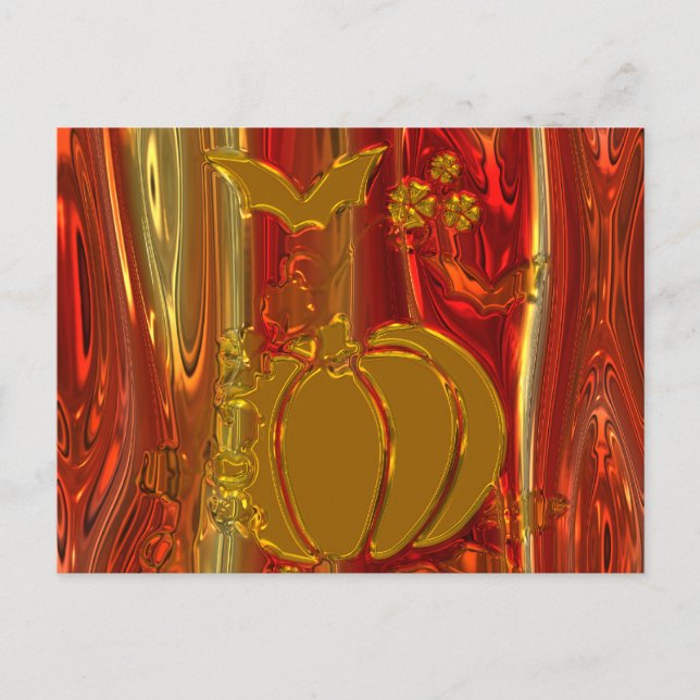 Halloween Vykort (Framsida)