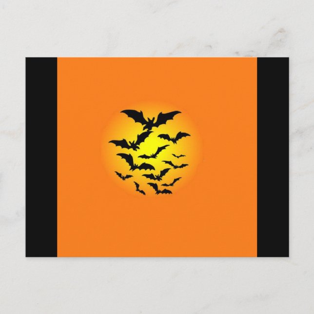 Halloween Vykort (Framsida)