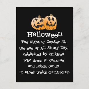 Halloween Vykort