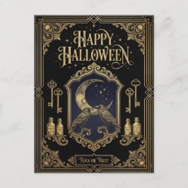 Halloween vykort