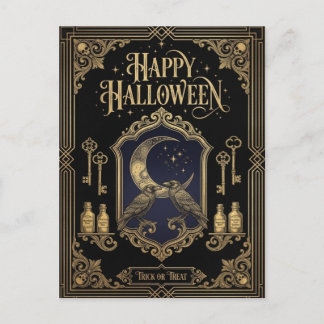 Halloween vykort