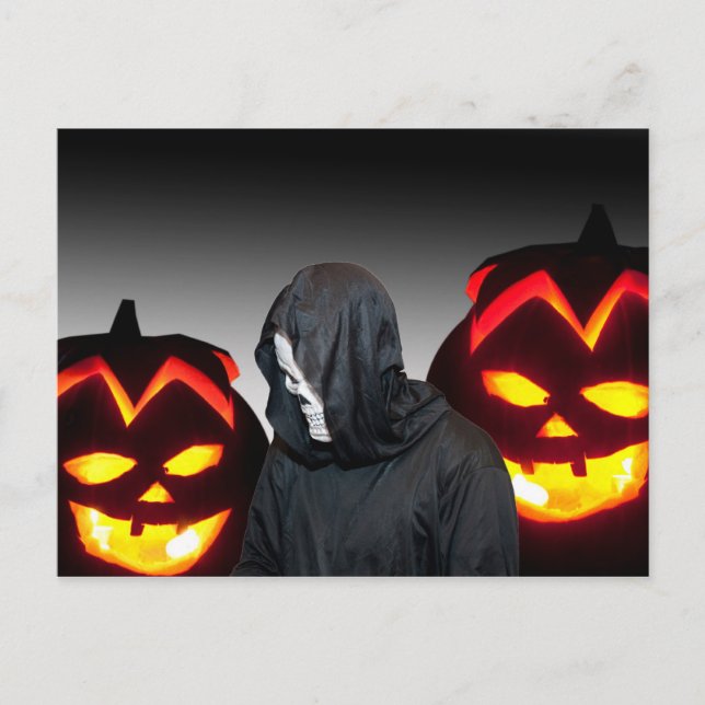 Halloween Vykort (Framsida)
