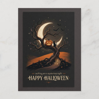 Halloween vykort