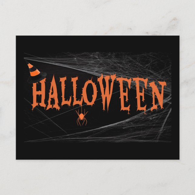 Halloween Vykort (Framsida)