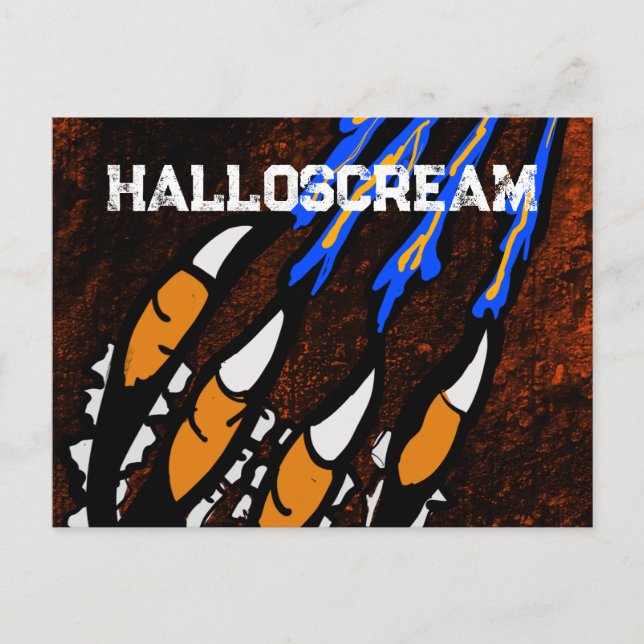 HALLOWEEN VYKORT (Framsida)