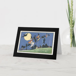 halloween-vykort 2 kort