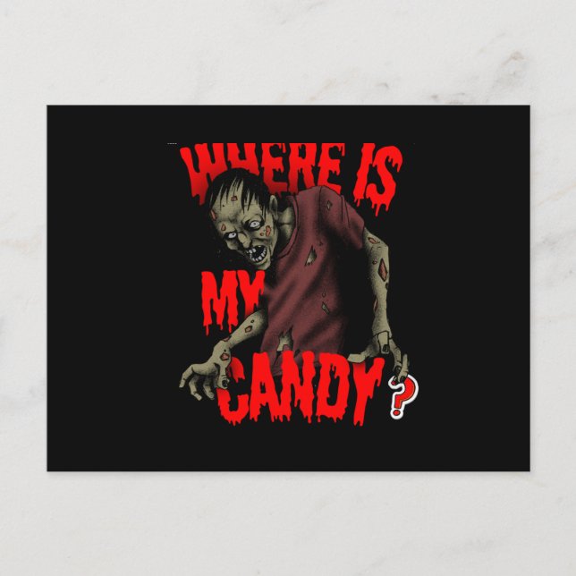 Halloween-vykort Vykort (Framsida)